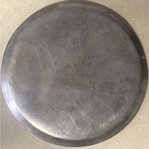 Vintage Nambe 554 11 1/2" Metal Alloy Plate - Round Solid Platter